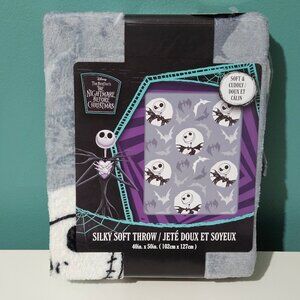 Nightmare Before Christmas Jack Skellington Soft Throw Blanket Fleece 40x50
